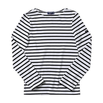 SAINT JAMES NEIGE NOIR ユニセックス 長袖Tシャツ 9858 39483107