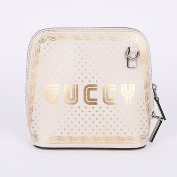 GUCCI weiße Starprint Mini-Crossbody-Tasche 511189 132353140