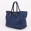 Prada Vitello Blue Large Tote and Shoulder Bag BN2694 132553201 [P]