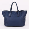 Prada Vitello Blue Large Tote and Shoulder Bag BN2694 132553201 [P]