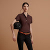 HERMES ダブルジュテクニカルポロシャツ L H800270E 132574268 [P]
