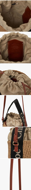 CHLOE Woody Small Basket Bucket Shoulder Bag CHC23AS381L18 915 144593970 [P]