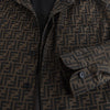 FENDI FW1141A6WJ FF Logo Stoff Überhemd Ziko Jacke Größe 50 34747Y 132629955 [P]