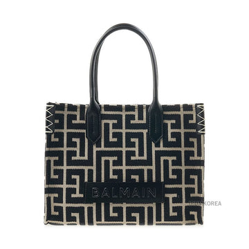 BALMAIN モノグラムジャカードトートバッグ SS25 132697818