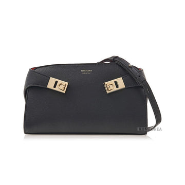 SALVATORE FERRAGAMO 21 8964 NERO FLAME RED 0774628 SS25 Damen Crossbody Tasche 132698077