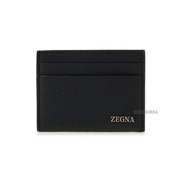 ZEGNA LHCVM E1817Z NER SS25 メンズロゴカード財布 132698422