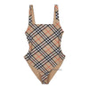 BURBERRY Damen Karomuster Badeanzug 132698757 [P]