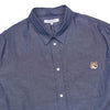 Maison Kitsune P470 SS25 Men's Fox Head Casual Shirt 132698780 [P]