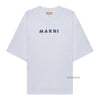 MARNI HUMU0223HP USCX51 SLW01 SS25 Herren T-Shirt mit Logo-Druck 132698937 [P]