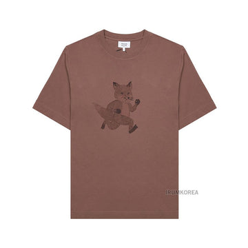 Maison Kitsune Speedy Fox T-Shirt SS25 Men 0112 OM00109KJ0008 132698946