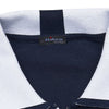 KITON V110A ホワイト ダークブルー SS25 メンズ ポロ シャツ 132699070 [P]