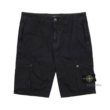 STONE ISLAND ワッペンパッチバermudaパンツ 132699268