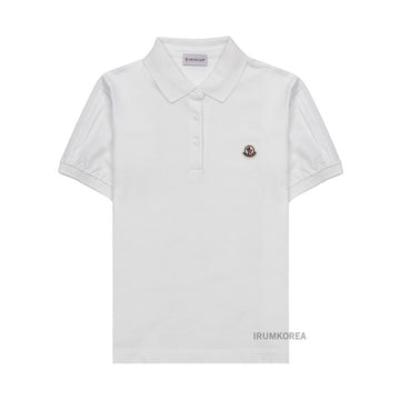 MONCLER Polo T-Shirt mit Logo-Patch für Kinder 132699396