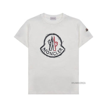 MONCLER Kinder Logo Druck T-Shirt (12) 8C00014 89AFV 034 132699569