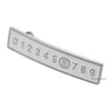 MAISON MARGIELA SM6TW0011 P7211 961 SS25 Damen Nummerierung Logo Haarklammer 132700200 [P]