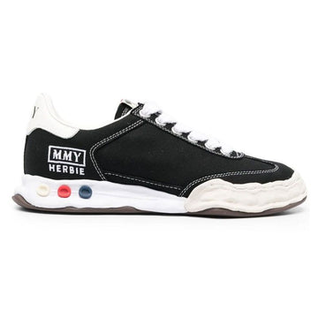 Maison Mihara Yasuhiro 25SS Herbi OG Sole Canvas Low-top Sneakers Black A09FW704 132355800