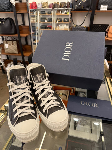 Dior B23 Oblique High-Top Sneakers Black (3SH118YJP) 132718847