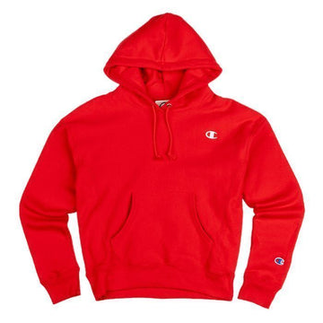 Champion Reverse Weave C Small Logo Women's Hoodie Scarlet 118695483