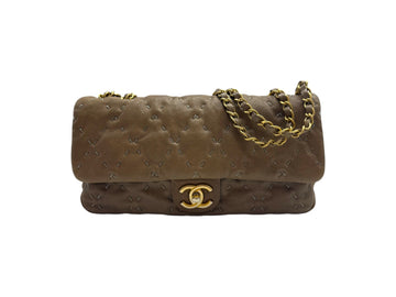 CHANEL Caviar Wild Stitch Flapbag Braun Goldfarben 15 132827065