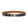 Salvatore Ferragamo Gancini Women's Reversible Belt (Pre-Cut) 230294 0780407 132828993 [P]