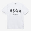 MSGM Brushed Logo Men's Short Sleeve T-shirt 2000MM510 200002 01 144594096 [P]