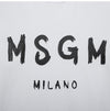 MSGM Brushed Logo Men's Short Sleeve T-shirt 2000MM510 200002 01 144594096 [P]