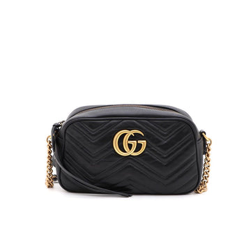 GUCCI 447632 GG マーモント マトラッセ スモール チェーン ショルダーバッグ・クロスボディバッグkk27102199 132832453