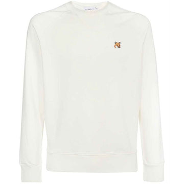 Maison Kitsune Fox Logo Crewneck Sweater Ecru AM00303KM0001 P700 49391974