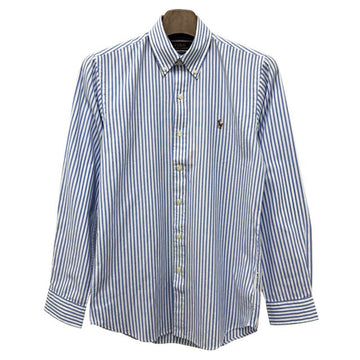 POLO RALPH LAUREN Gestreifte Hemd mit Pony-Sticklogo in Blau und Weiß 132883373