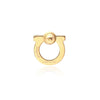 Salvatore Ferragamo Gancini Crystal Large Earrings 152196807 [P]