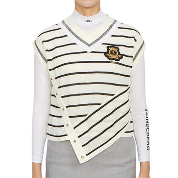 MARK & LONA Golfbekleidung Damen Weste MLW 3A AB02 WEIß 58680452