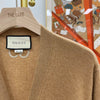 GUCCI ウールカーディガンキャメル 132952434 [P]