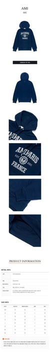 AMI Men's Hooded Sweatshirt 56277870 [P]