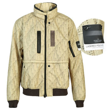 STONE ISLAND Geometrische Jacke in Khaki 157522473