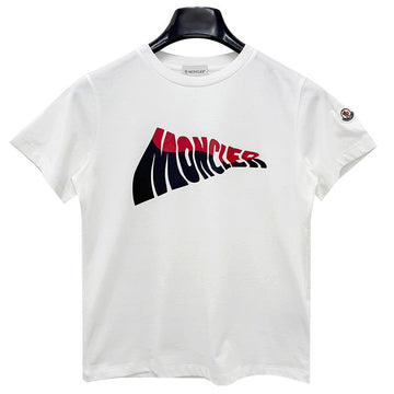 MONCLER ウェーブロゴ 半袖Tシャツ 12Y 14Y (8C00031 89AFV 034) 132992896