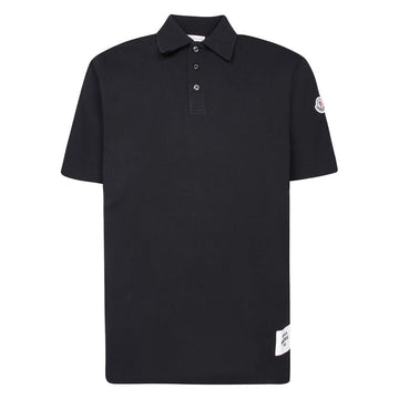 Moncler Logo Patch PK Short Sleeve T-Shirt 8A00006 89A16 999 132993548