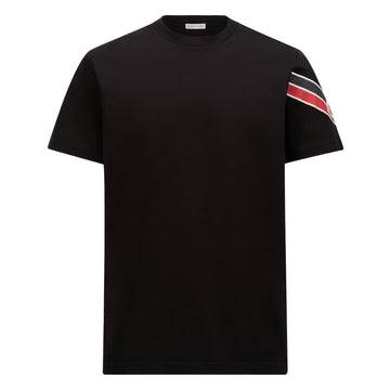 Moncler 3-Color Cotton Shoulder Detail Short Sleeve T-Shirt 8C00029 89AKK 999 132994412