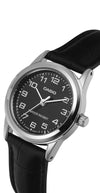 CASIO LTP-V001L-1B Analoge Damenuhr aus Leder 145431618 [P]