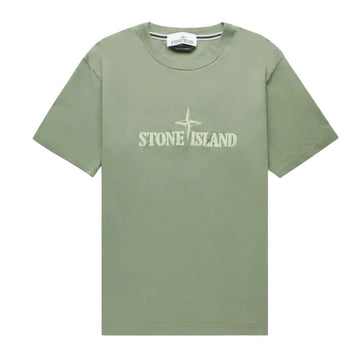 Stone Island Lettering Logo Short Sleeve T-Shirt V0055 781521579 132999087