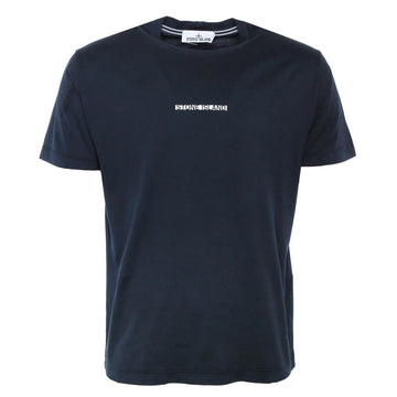 STONE ISLAND Mikroprint-Logo Kurzarm-T-Shirt V0020 78152NS81 133000156