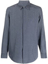 Fendi Silk Shirt with Calligraphy FS0585 AI8P F1GR2 133018145 [P]