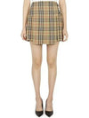 Burberry Vintage Check Wool Kilt 133027274 [P]
