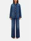 BOTTEGA VENETA Mittelgroße gewaschene Denimjacke 133027661 [P]