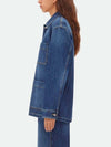 BOTTEGA VENETA Mittelgroße gewaschene Denimjacke 133027661 [P]
