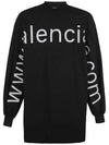 BALENCIAGA Logo bestickter Sweatshirt 739027 TOVO1 8151 133028375 [P]