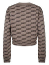 BALENCIAGA Allover-Logo Crop Knit 733863 T3253 9378 133028390 [P]