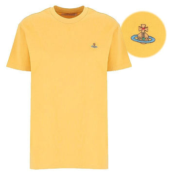 Vivienne Westwood Classic T-Shirt with Orb Logo Embroidery 3G010013 J001M E403 158815127 [P]