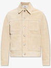 AMI Suede Button Jacket 133032506 [P]