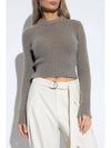 AMI Brushed Alpaca Sweater 133032765 [P]