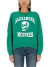 Alexander McQueen Skull Printed Sweater 133032932 [P]